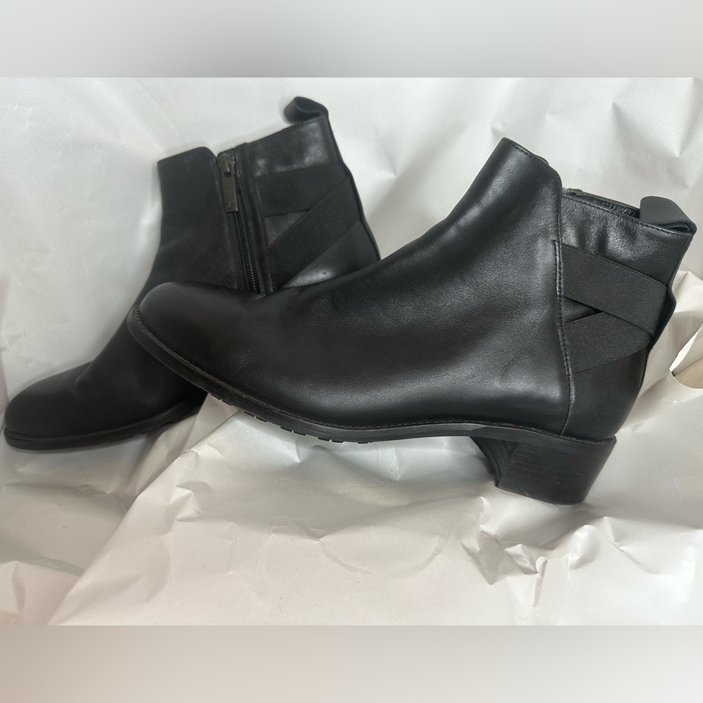 Aquatalia Black Ankle Boots